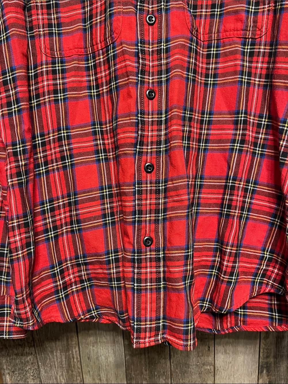 Filson Vintage Red Plaid Flannel XL - Picture 4 of 14